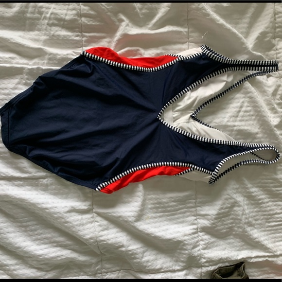 SOLD Tommy Hilfiger Color block One-piece Swimsuit - Picture 2 of 3
